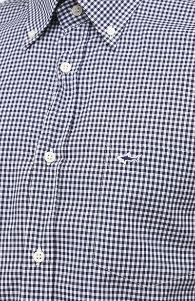 Хлопковая рубашка PAUL&SHARK, арт. C0P3004/C00, фото 5