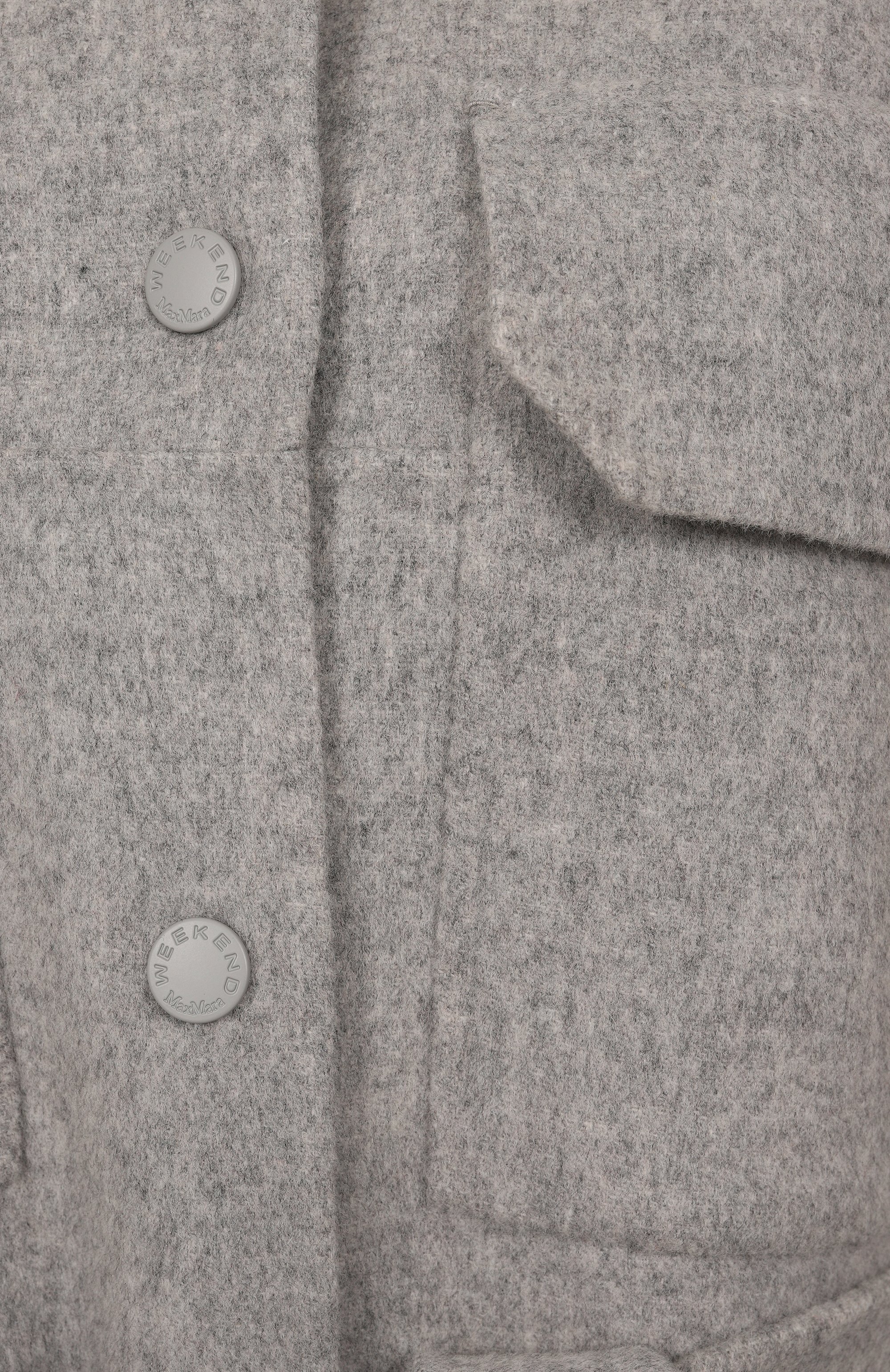 Шерстяное полупальто WEEKEND MAX MARA, арт. BUSS0LA, фото 6