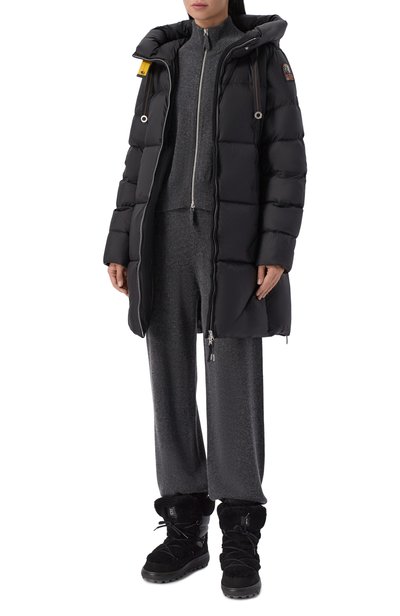 Пуховик PARAJUMPERS черного цвета по цене 92900 руб., арт. 26WMPWPUHY33, фото 2 Пуховик PARAJUMPERS, арт. 26WMPWPUHY33, фото 2