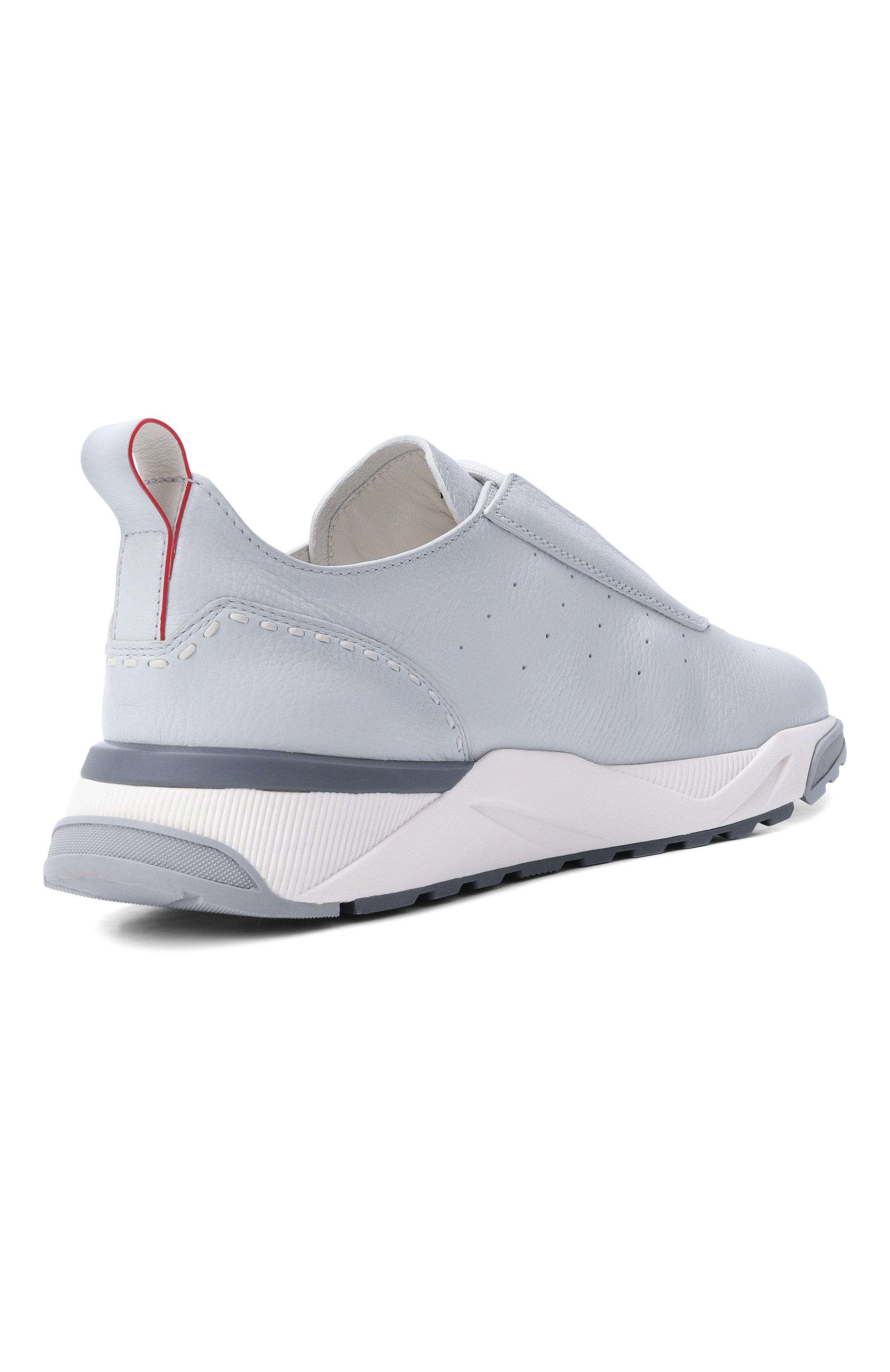 Кожаные кроссовки innova SANTONI, арт. MBIG22073BGRTEVU, фото 4