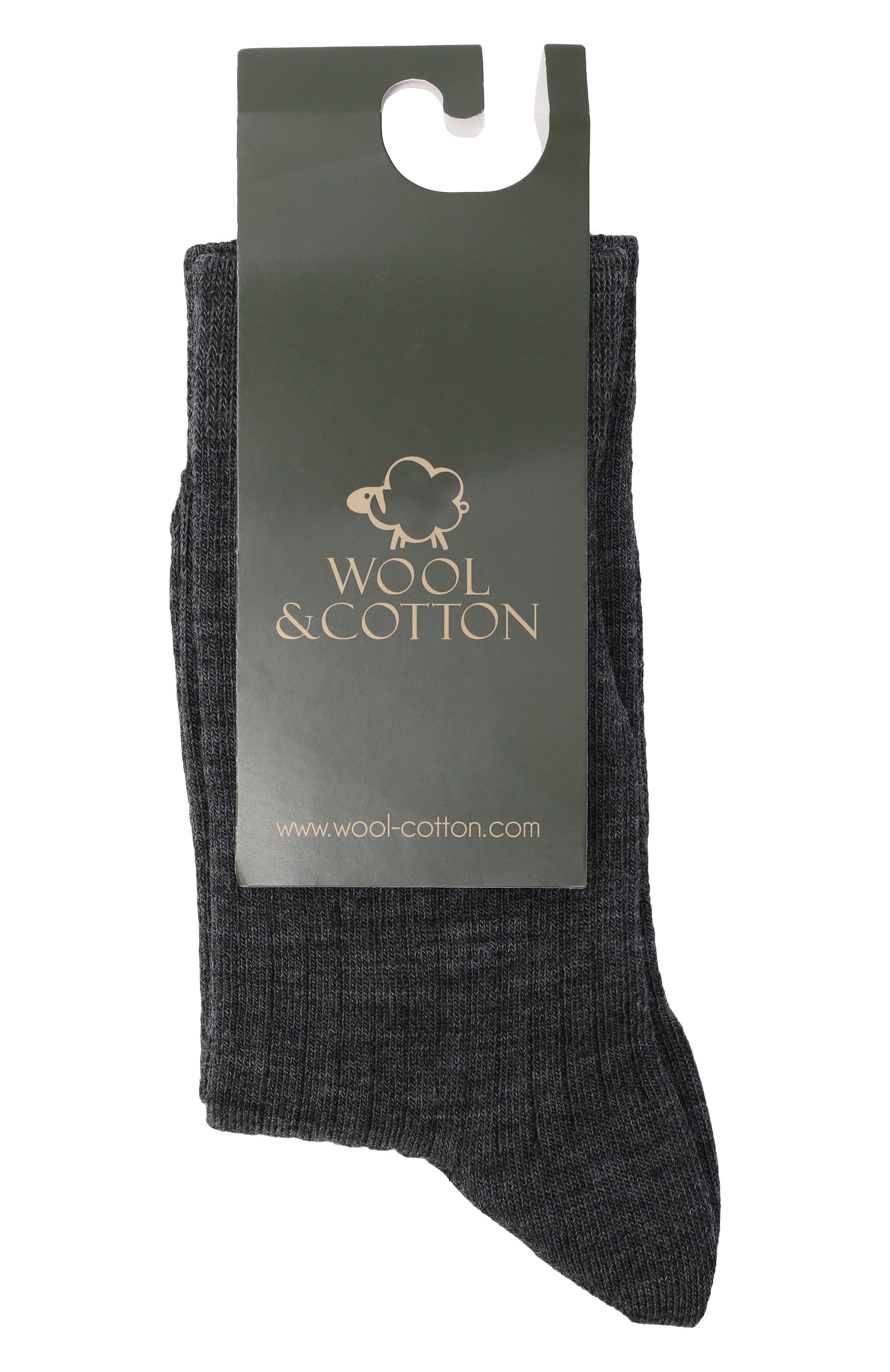 Шерстяные носки WOOL AND COTTON, арт. NNRU-R03, фото 1