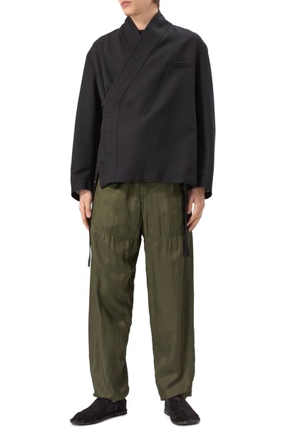 Брюки из вискозы DRIES VAN NOTEN, арт. 251-020932-1427, фото 2