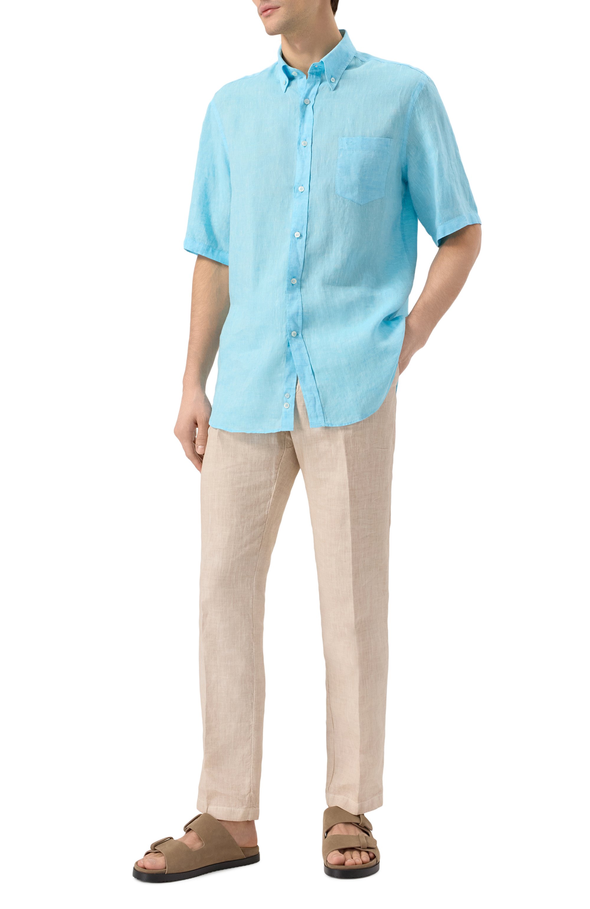 Льняная рубашка PAUL&SHARK, арт. 25413007, фото 2