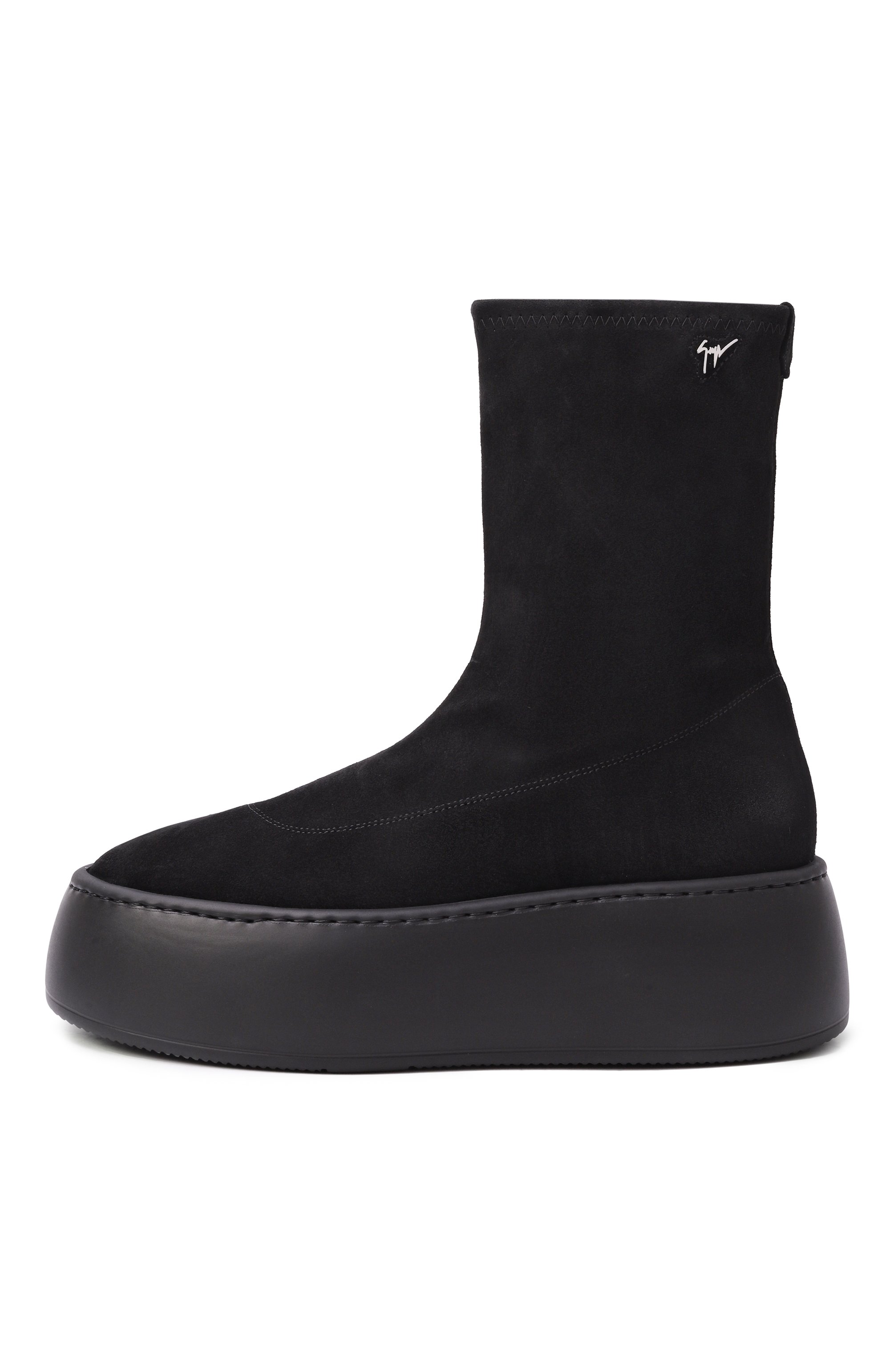 Замшевые полусапоги GIUSEPPE ZANOTTI DESIGN, арт. RW50003, фото 4