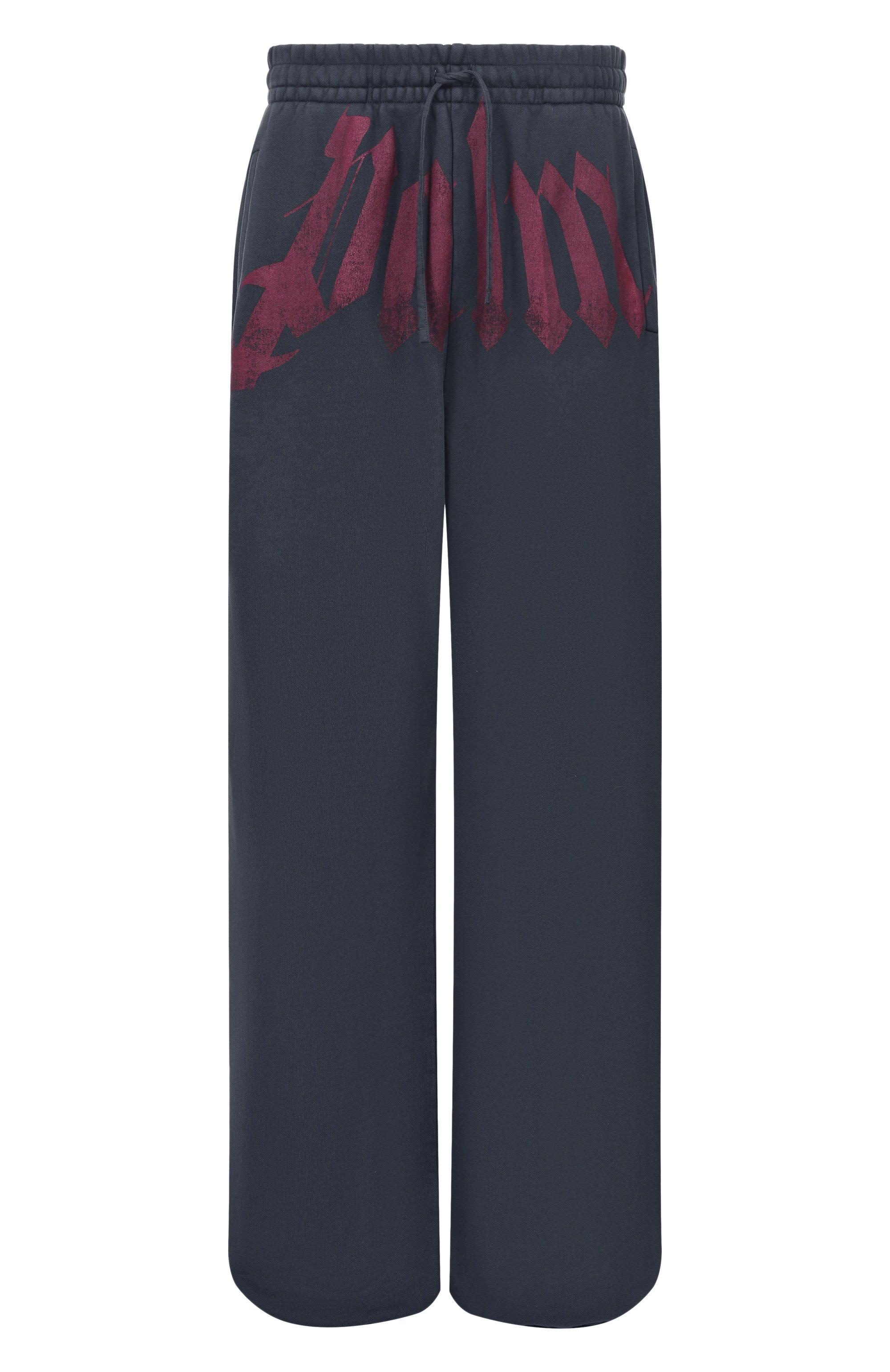 Хлопковые брюки PALM ANGELS, арт. PMCH025S26FLE003, фото 1