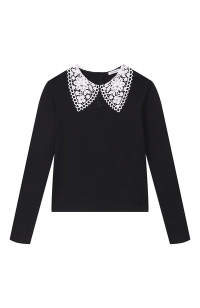 Хлопковый лонгслив DOLCE & GABBANA, арт. L5JTMT/G7Q1E_001