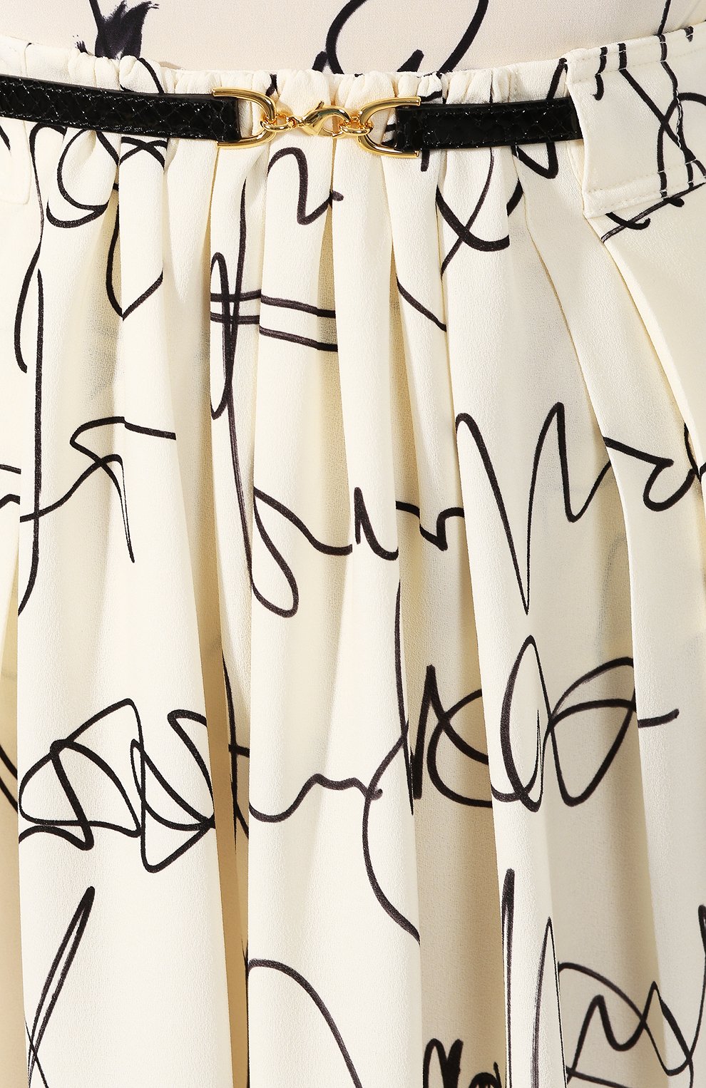 Юбка VICTORIA BECKHAM кремового цвета по цене 126000 руб., арт. 1220WSK001067B, фото 5 Юбка VICTORIA BECKHAM, арт. 1220WSK001067B, фото 5