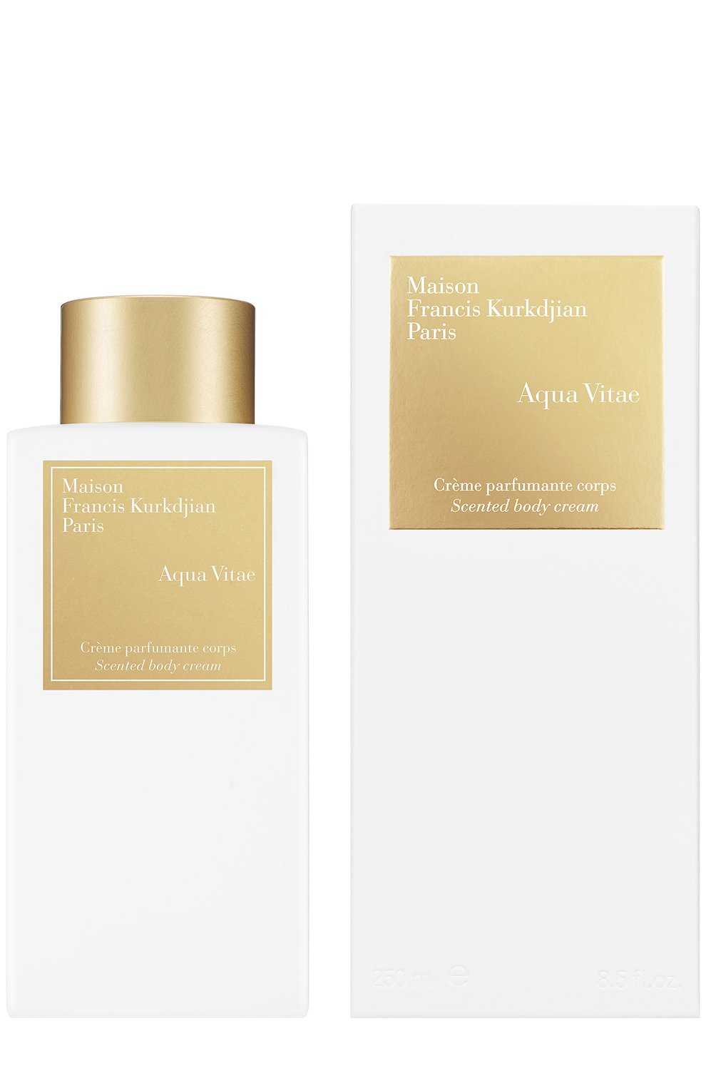 Крем для тела aqua vitae (250ml) MAISON FRANCIS KURKDJIAN бесцветного цвета по цене 4900 руб., арт. 9020602, фото 1 Крем для тела aqua vitae (250ml) MAISON FRANCIS KURKDJIAN, арт. 9020602, фото 1