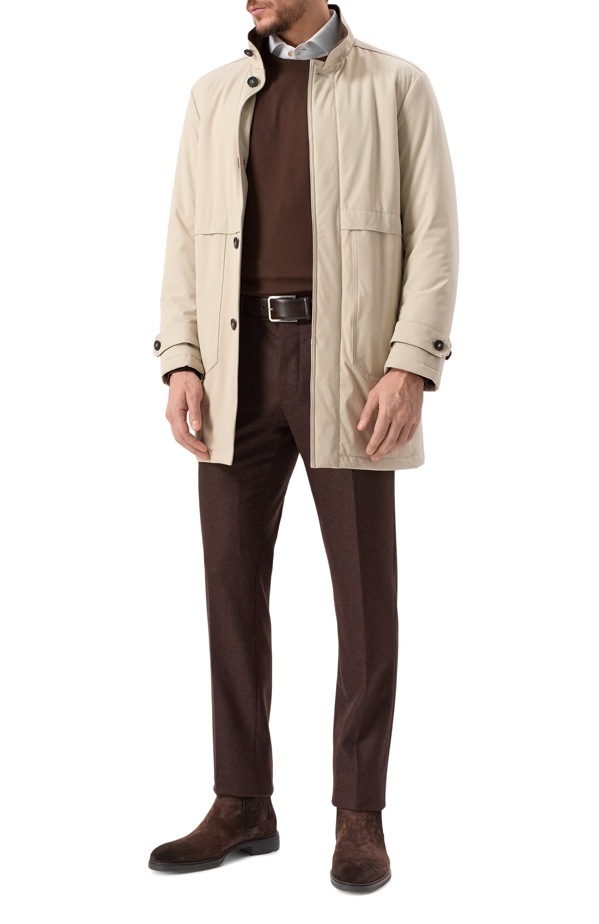 Хлопковая сорочка KITON, арт. UCIH08863, фото 2