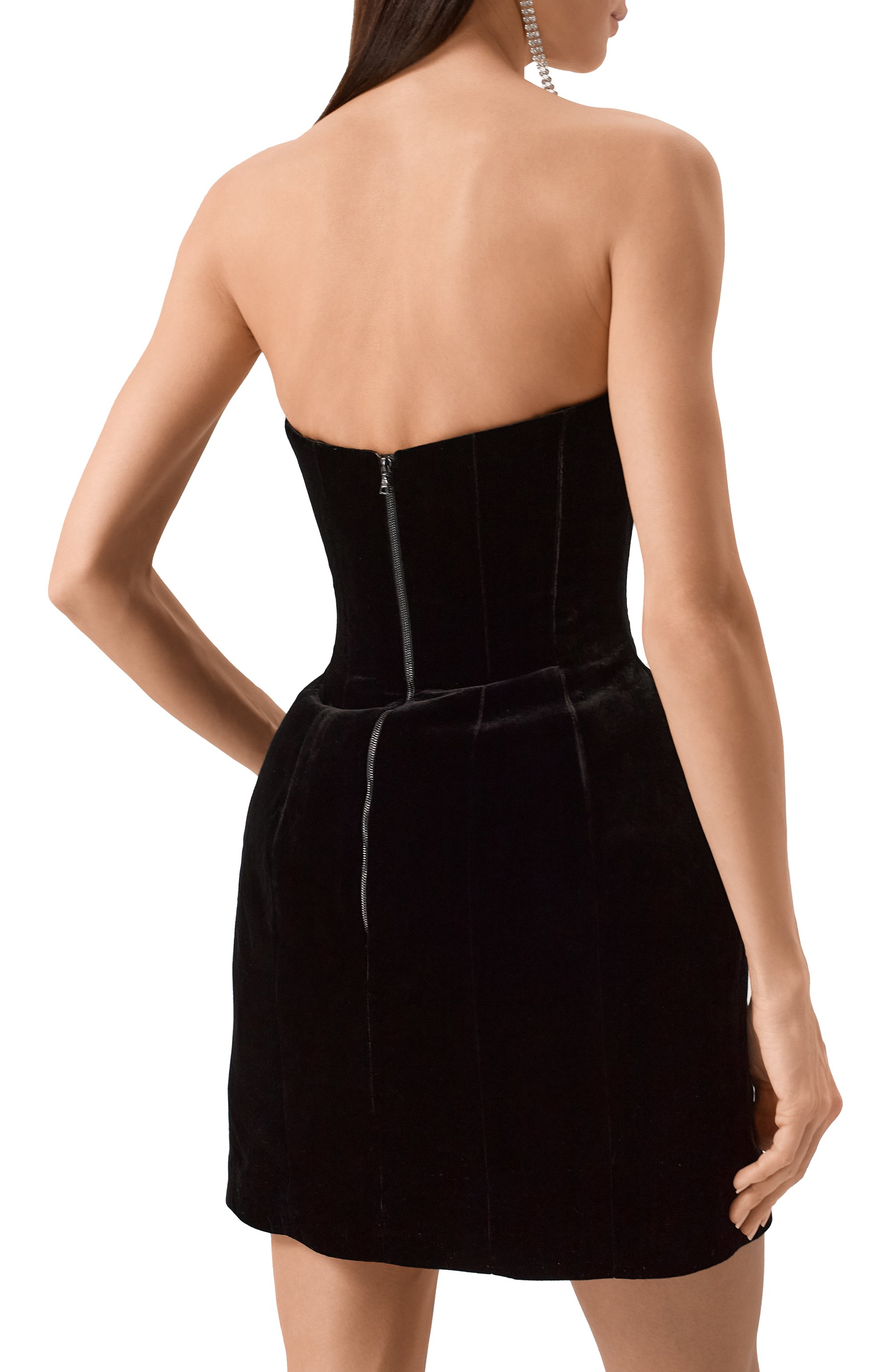 Бархатное платье RASARIO, арт. RS24F038DN001, фото 4