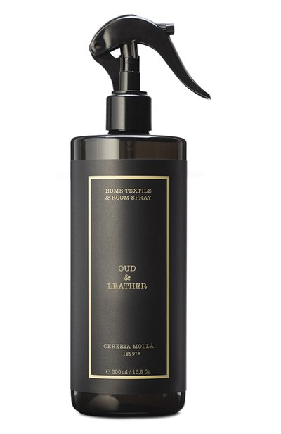 Женский спрей для тканей oud &amp; leather (500 ml) CERERIA MOLLA 1899, арт. 8424405011997