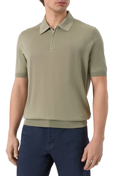 Шелковое поло STEFANO RICCI, арт. K616215P31/F26101, фото 3