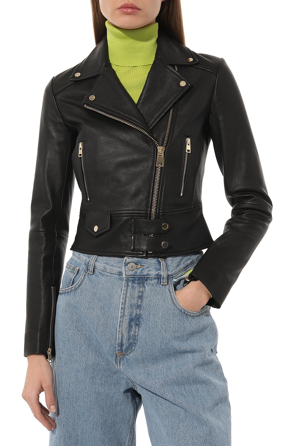 Кожаная куртка PINKO, арт. 100267-Y6WL, фото 3