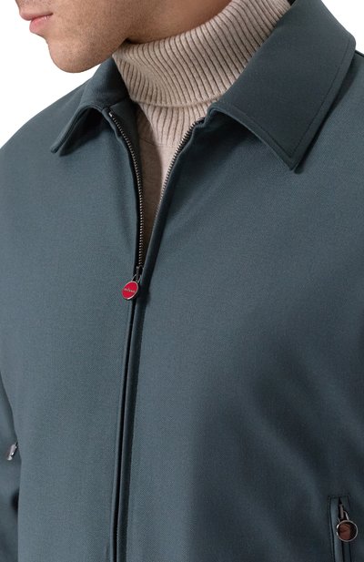 Бомбер из шерсти и кашемира KITON, арт. UW2233V0426H01, фото 5