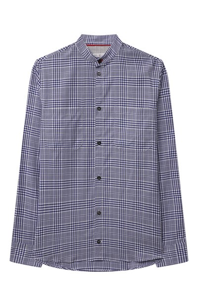 Хлопковая рубашка BRUNELLO CUCINELLI, арт. BW642C330C, фото 1