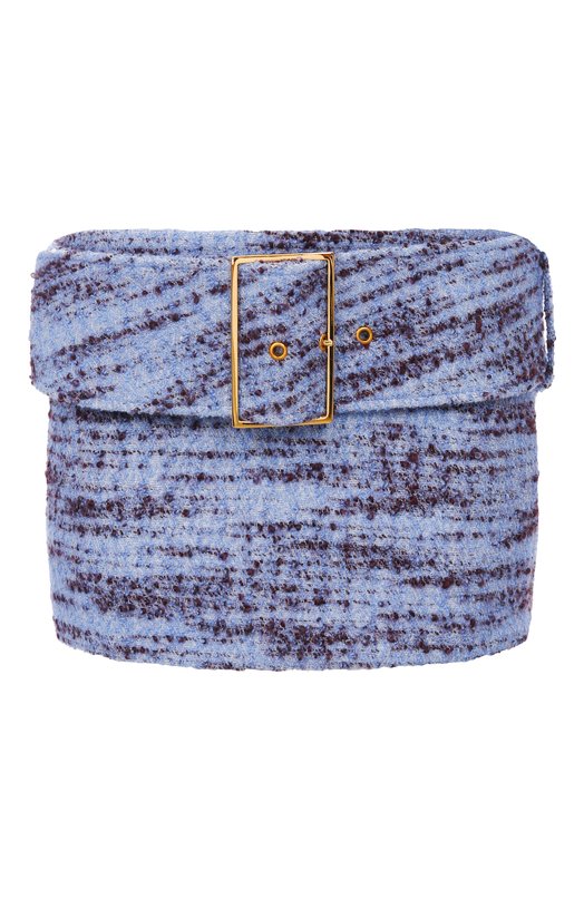 Твидовая юбка ROWEN ROSE SKR_RR422_S/TWEED Голубой SKR_RR422_S/TWEED