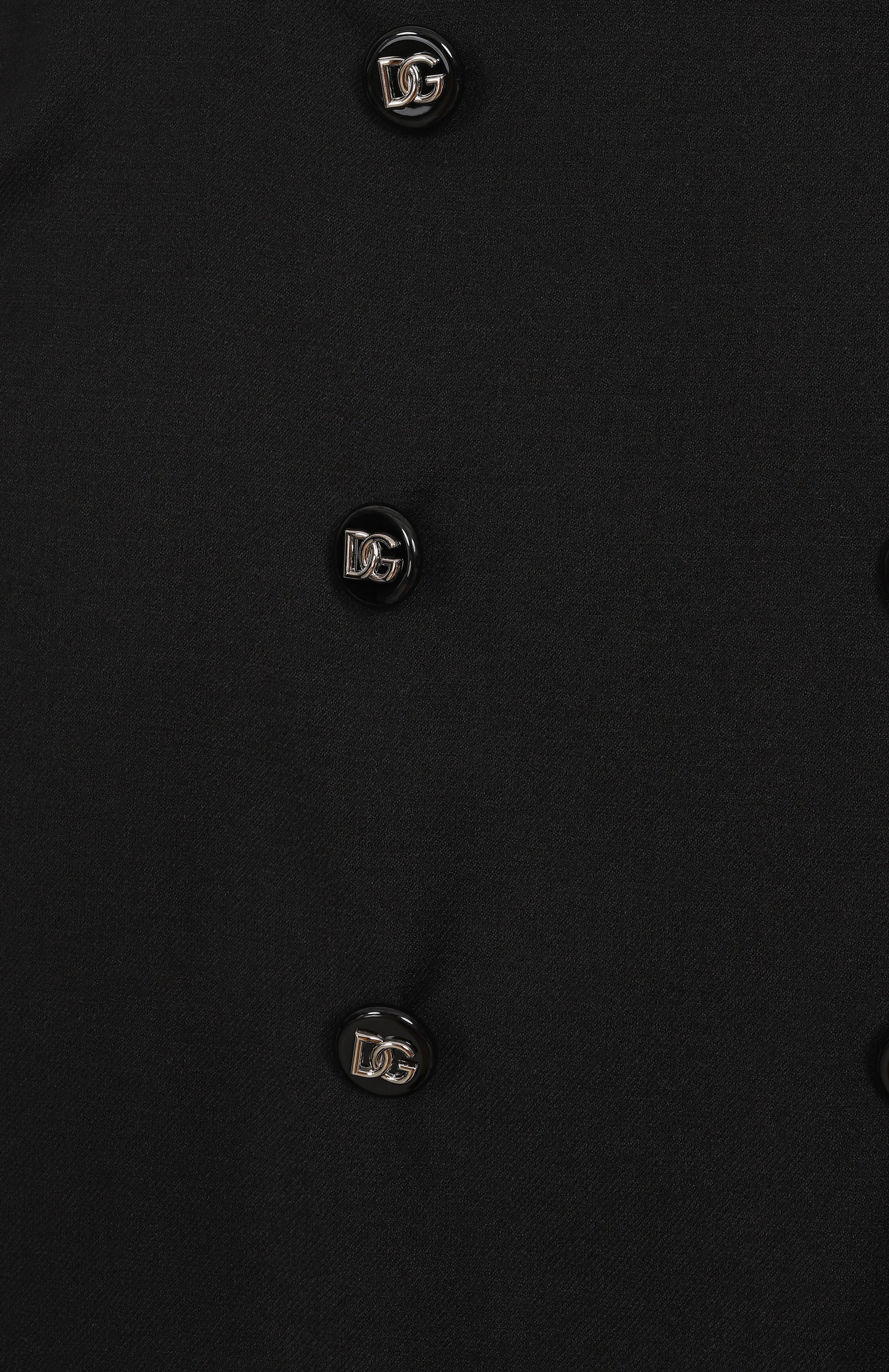 Шерстяной сарафан DOLCE & GABBANA черного цвета по цене 92400 руб., арт. L54DE8/FUBD9/8-14, фото 3 Шерстяной сарафан DOLCE & GABBANA, арт. L54DE8/FUBD9/8-14, фото 3