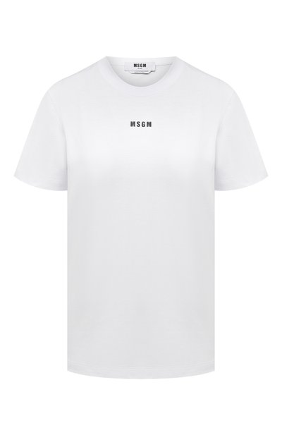 Женская хлопковая футболка MSGM, арт. 2000MDM500 200002