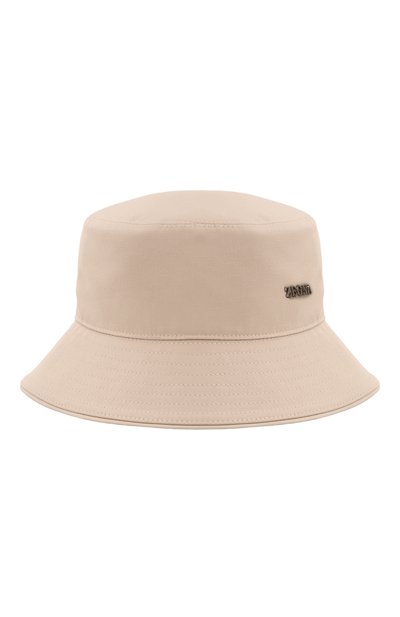 Мужская панама из хлопка и шерсти ZEGNA, арт. Z7I02HA7/B7B