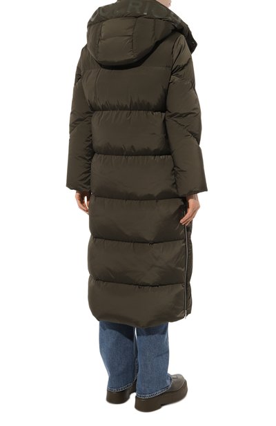 Пуховик WOOLRICH темно-зеленого цвета по цене 126500 руб., арт. CFWW0U0698FRUT1148, фото 4 Пуховик WOOLRICH, арт. CFWW0U0698FRUT1148, фото 4
