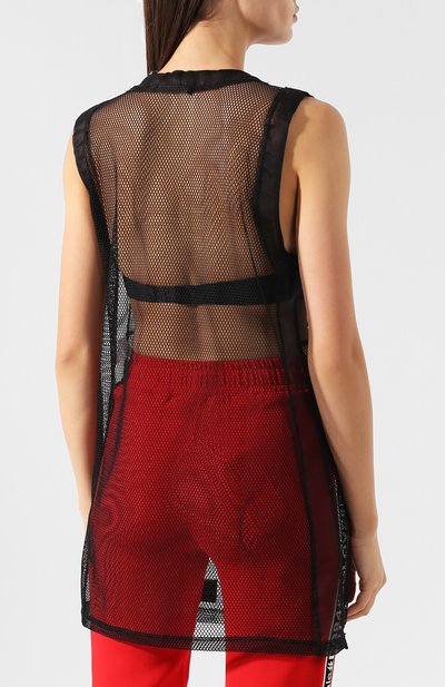 Топ в сетку с логотипом брен да DOLCE & GABBANA, арт. F7A4MZ/FLMJ4, фото 4