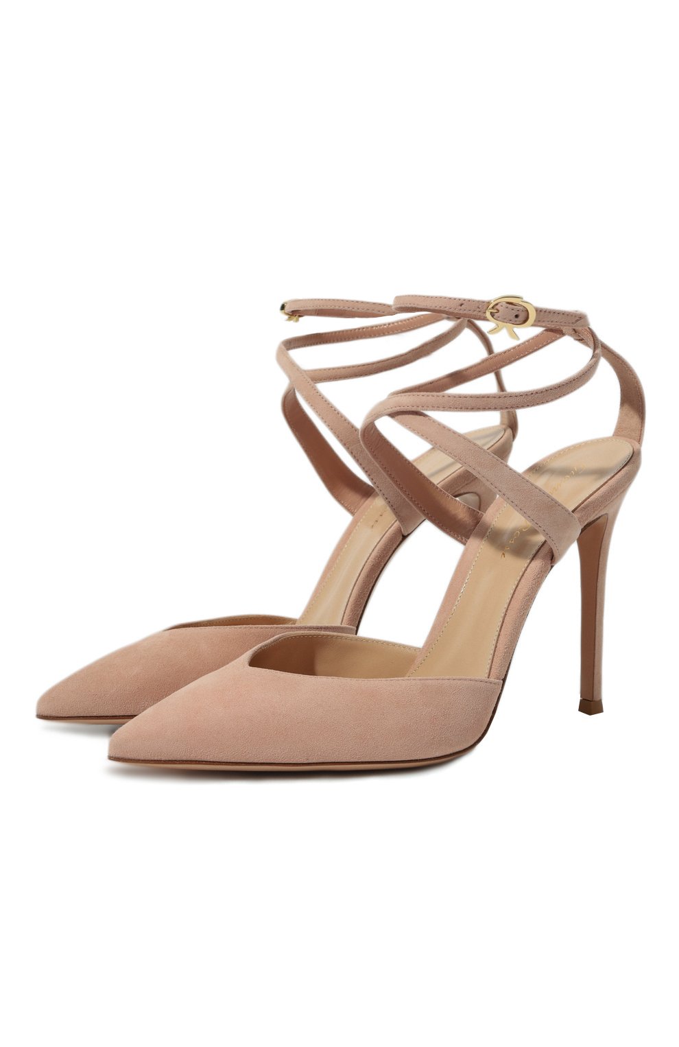 Замшевые туфли GIANVITO ROSSI, арт. G95353.15RIC.CAMPEAH, фото 1