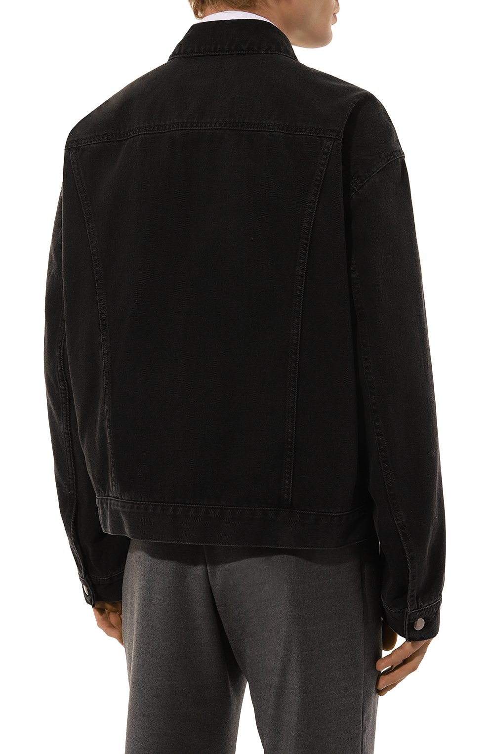 Джинсовая куртка ANN DEMEULEMEESTER, арт. 2201-M-JA40-D-190-070, фото 4