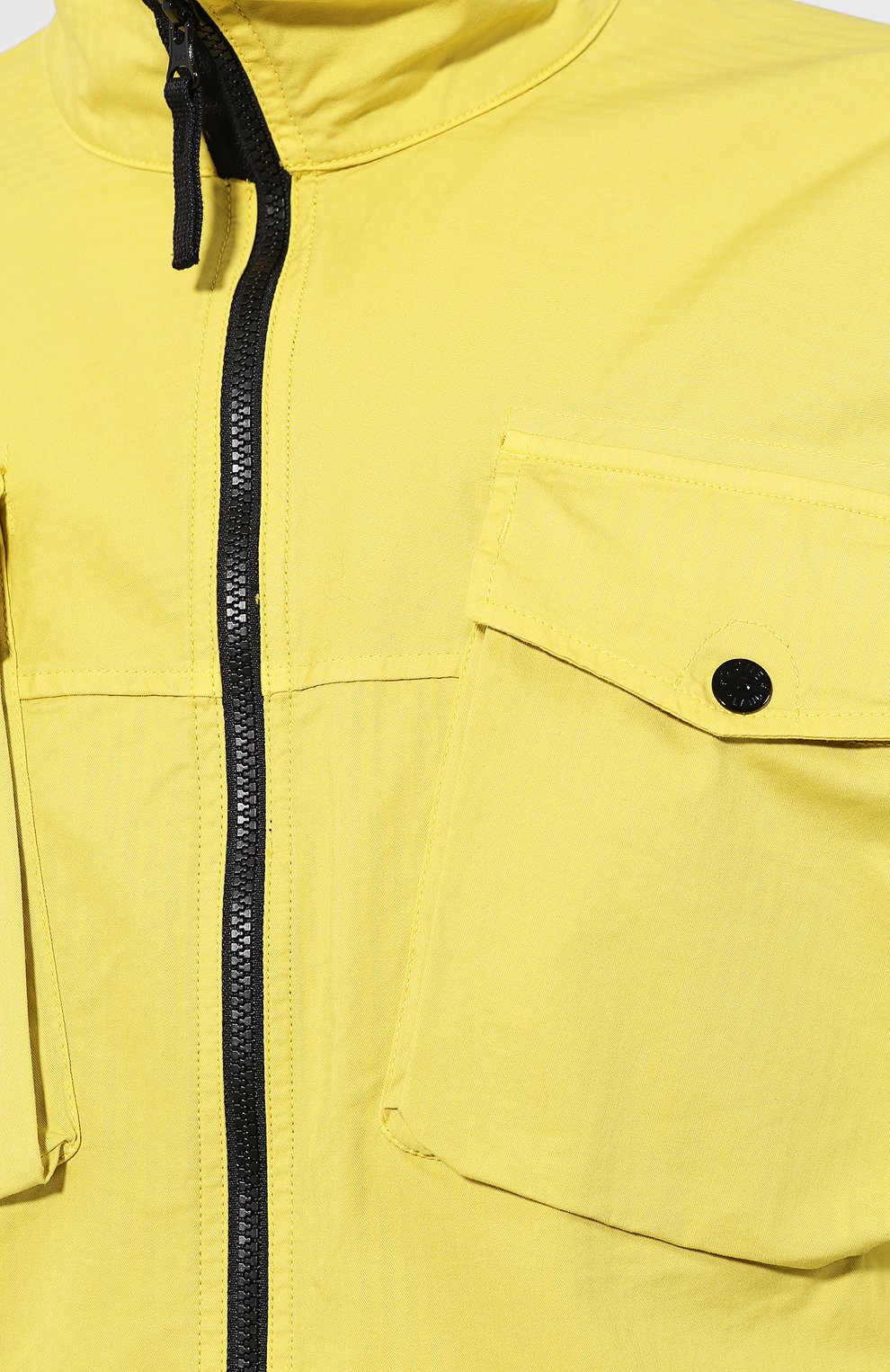Хлопковая куртка STONE ISLAND желтого цвета по цене 25050 руб., арт. 701510802, фото 5 Хлопковая куртка STONE ISLAND, арт. 701510802, фото 5