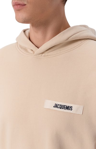 Хлопковое худи JACQUEMUS, арт. 25EH0M00247/AJ00126, фото 5