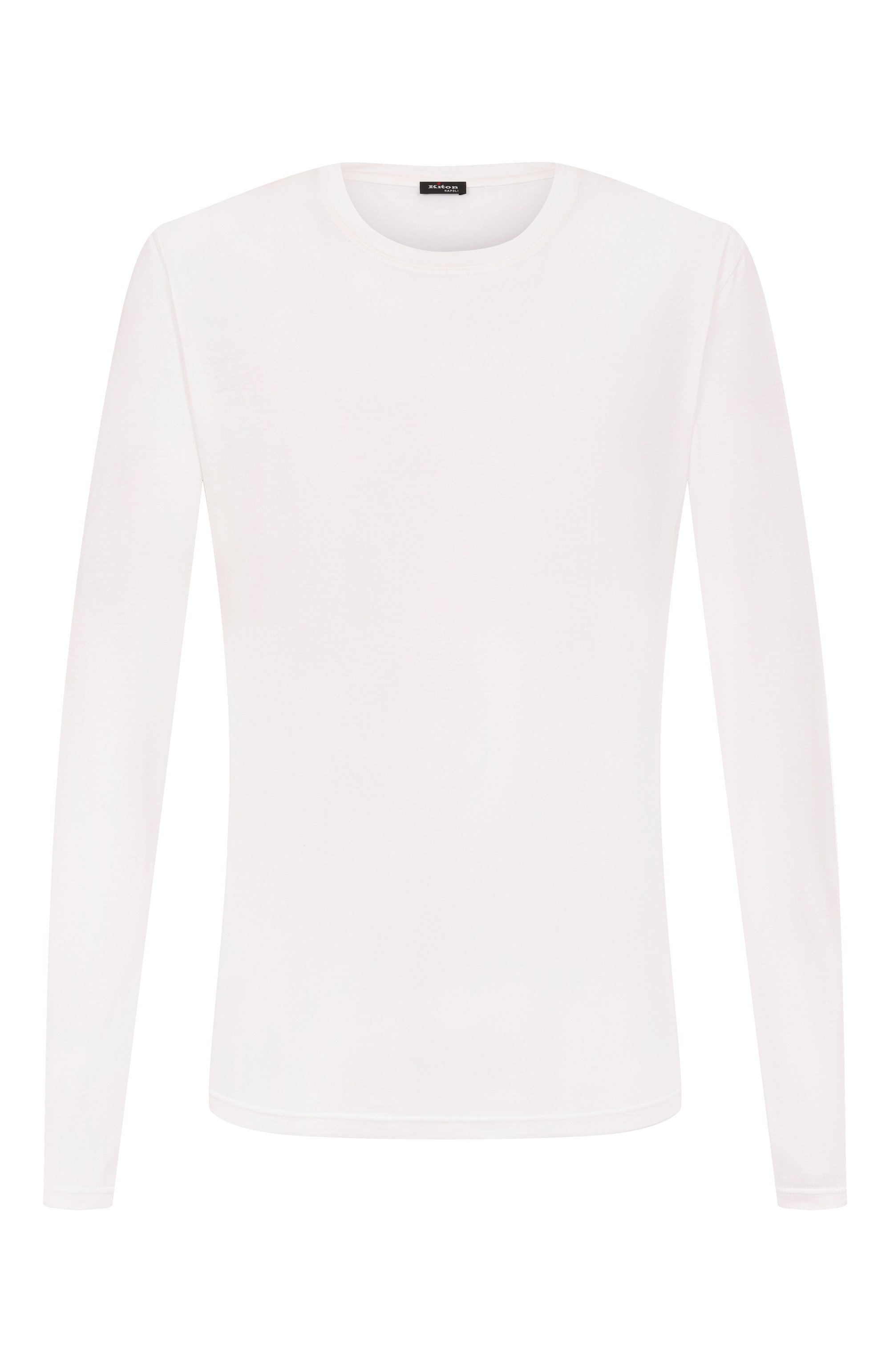 Лонгслив из хлопка и кашемира KITON, арт. UMK073501, фото 1