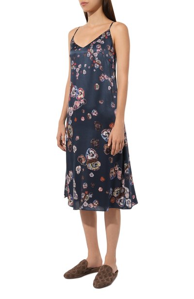 Сорочка из шелка и хлопка ANY WOWZERS, арт. MOSS01-SLPL-AFL, фото 3