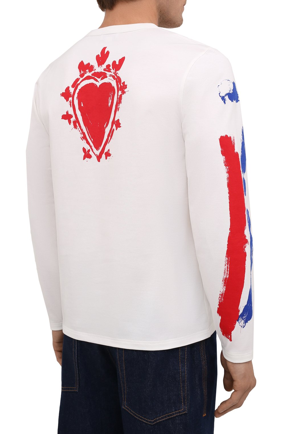 Хлопковый лонгслив ALEXANDER MCQUEEN, арт. 666621/QRZ97, фото 4