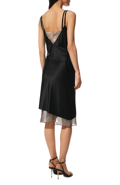 Атласное платье HELMUT LANG, арт. L09HW601, фото 4