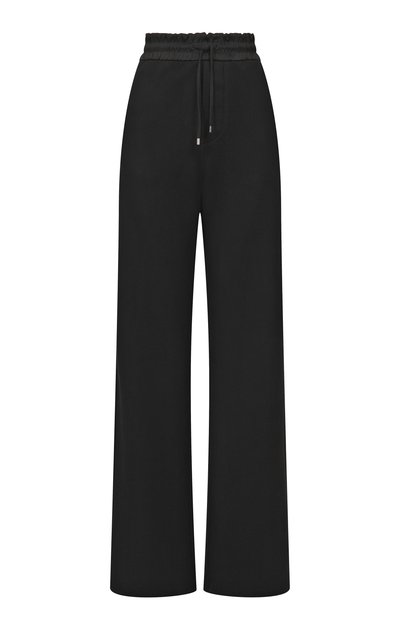 Женские хлопковые брюки SAINT LAURENT, арт. 802185/Y36SW