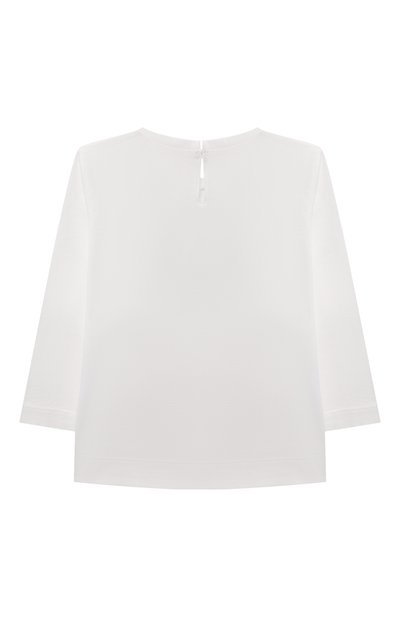 Хлопковый лонгслив MONNALISA, арт. 318620PV, фото 2