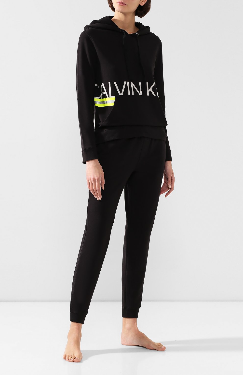 Хлопковая толстовка CALVIN KLEIN, арт. QS6341E, фото 2