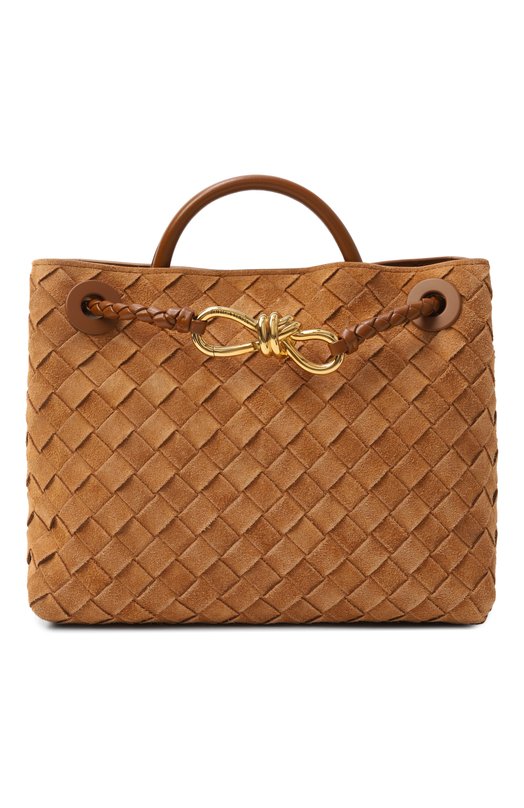 Сумка Andiamo small Bottega Veneta 766014/V1QE6 Коричневый 766014/V1QE6
