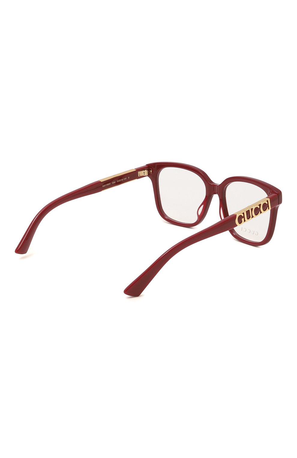 Оправа GUCCI красного цвета по цене 39700 руб., арт. GG1192 006, фото 4 Оправа GUCCI, арт. GG1192 006, фото 4