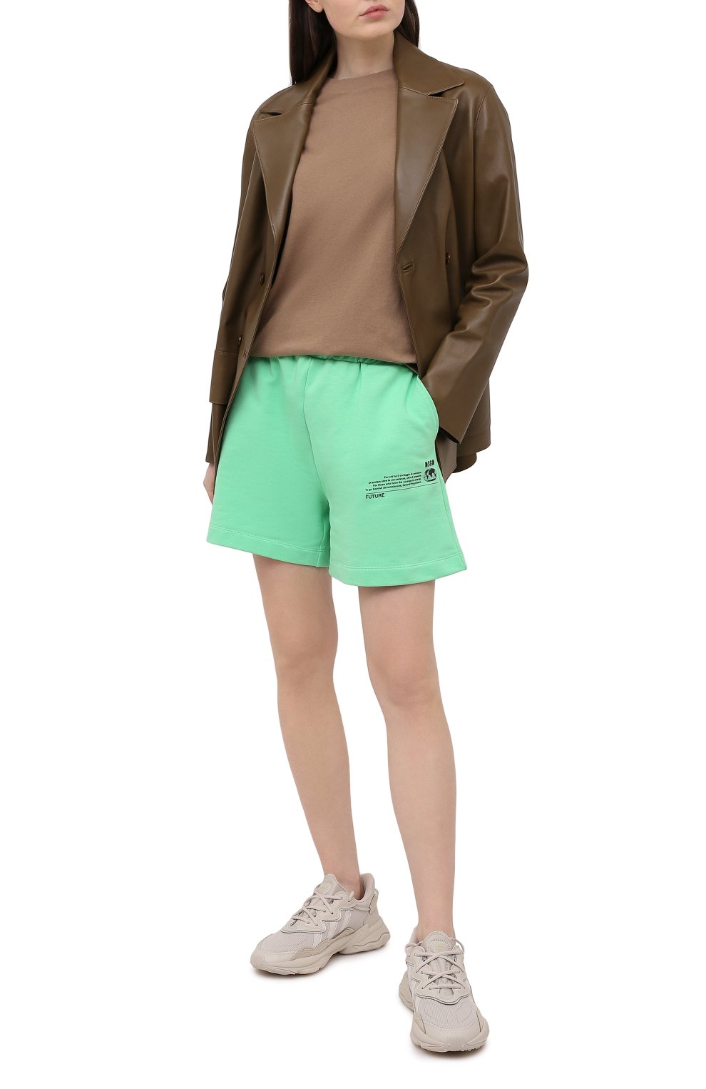 Хлопковый шорты MSGM, арт. 3041MDB90 217119, фото 2