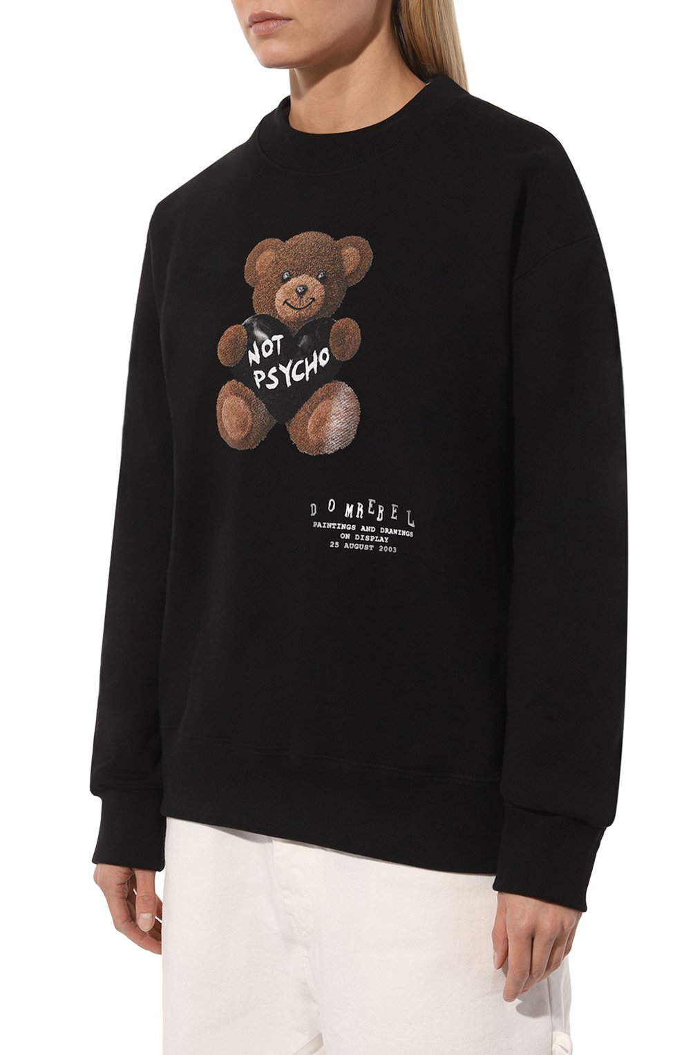 Хлопковый свитшот DOMREBEL, арт. CRAZY/SWEATSHIRT, фото 3