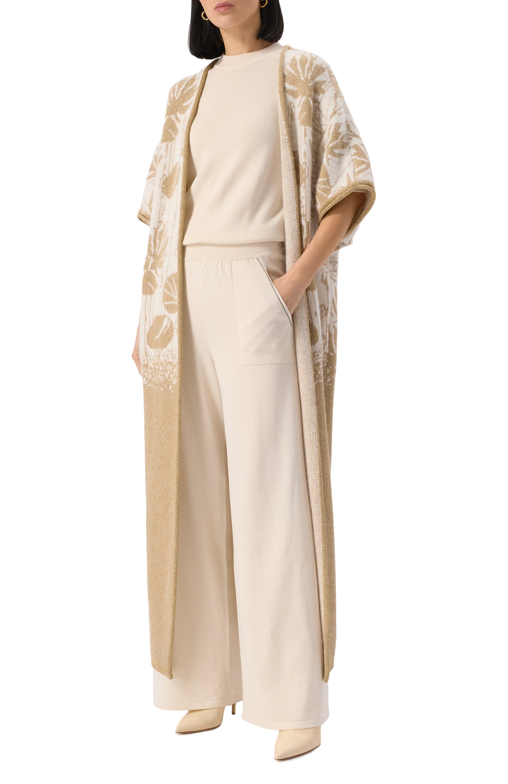 Брюки из шелка и кашемира FREEAGE, арт. S25.PT039.6030.101, фото 2