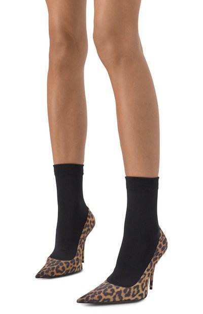 Комбинированные ботильоны avenue sock 110 BALENCIAGA, арт. 810452/WB2P1, фото 3