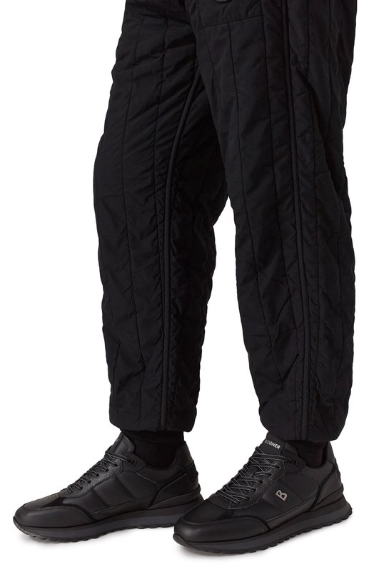 Кожаные кроссовки Newport Bogner 12540505 Чёрный  12540505 Фото 3