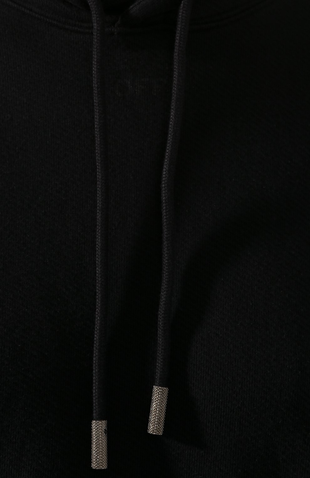 Хлопковое худи OFF-WHITE черного цвета по цене 39950 руб., арт. 0WBB032E19F300961010, фото 5 Хлопковое худи OFF-WHITE, арт. 0WBB032E19F300961010, фото 5