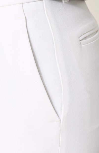 Однотонные брюки прямого кроя со стрелками MICHAEL KORS COLLECTION, арт. KRK/210AKK019, фото 5