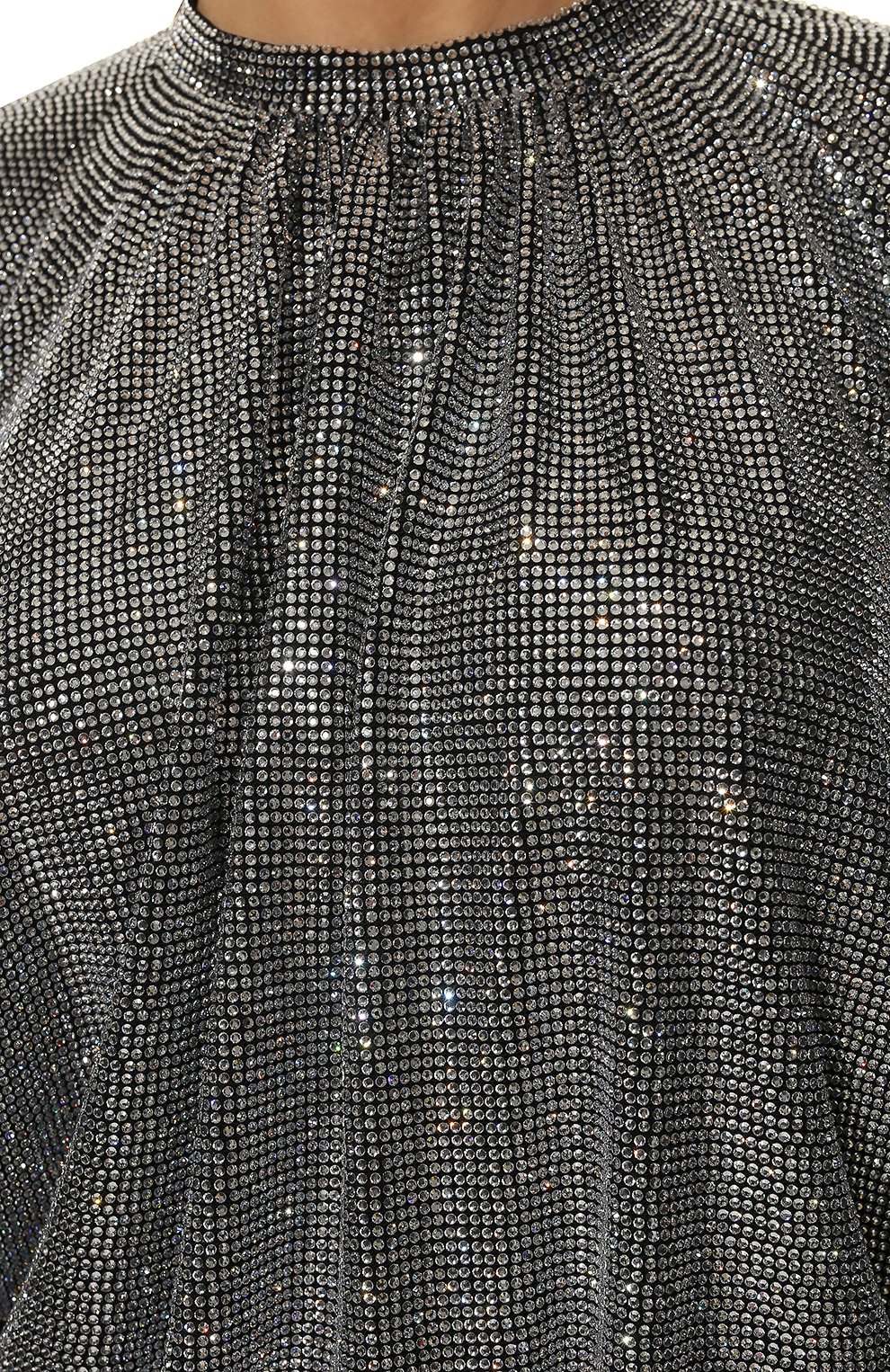 Платье с отделкой стразами DOLCE & GABBANA, арт. F6ZR2Z/GD34T, фото 5