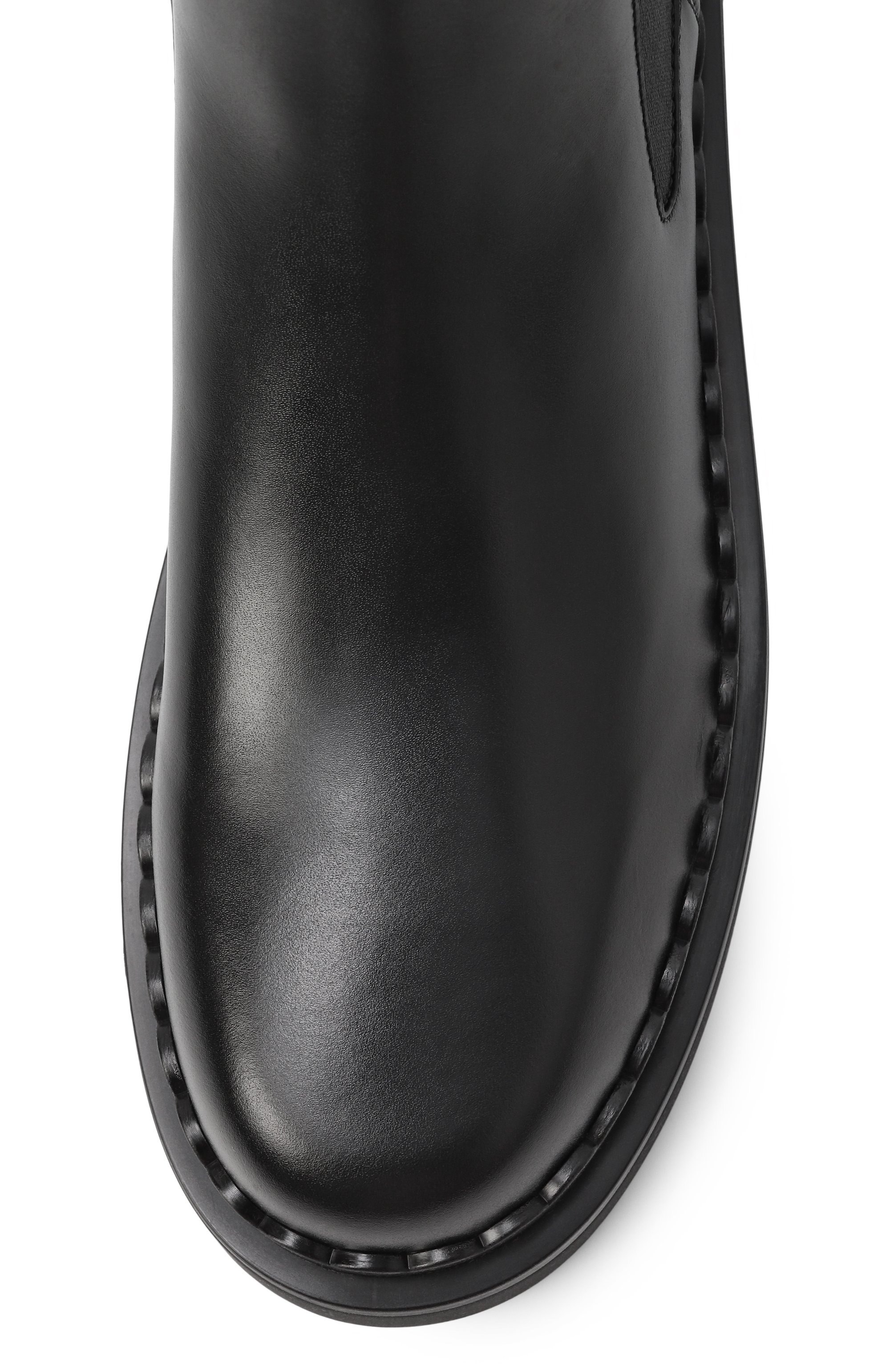 Кожаные челси VALENTINO черного цвета по цене 152500 руб., арт. 7W2S0ME7/BEK, фото 6 Кожаные челси VALENTINO, арт. 7W2S0ME7/BEK, фото 6