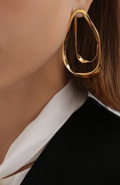 Женские серьги ALEXANDER MCQUEEN серебряного цвета, арт. 630095/J160T | Фото 2 (Материал: Металл; Нос: Не проставлено; Региональные ограничения белый список (Axapta Mercury): Не проставлено)