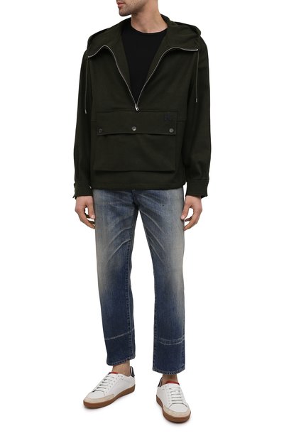 Анорак KENZO хаки цвета по цене 66050 руб., арт. FA65BL0491RA, фото 2 Анорак KENZO, арт. FA65BL0491RA, фото 2