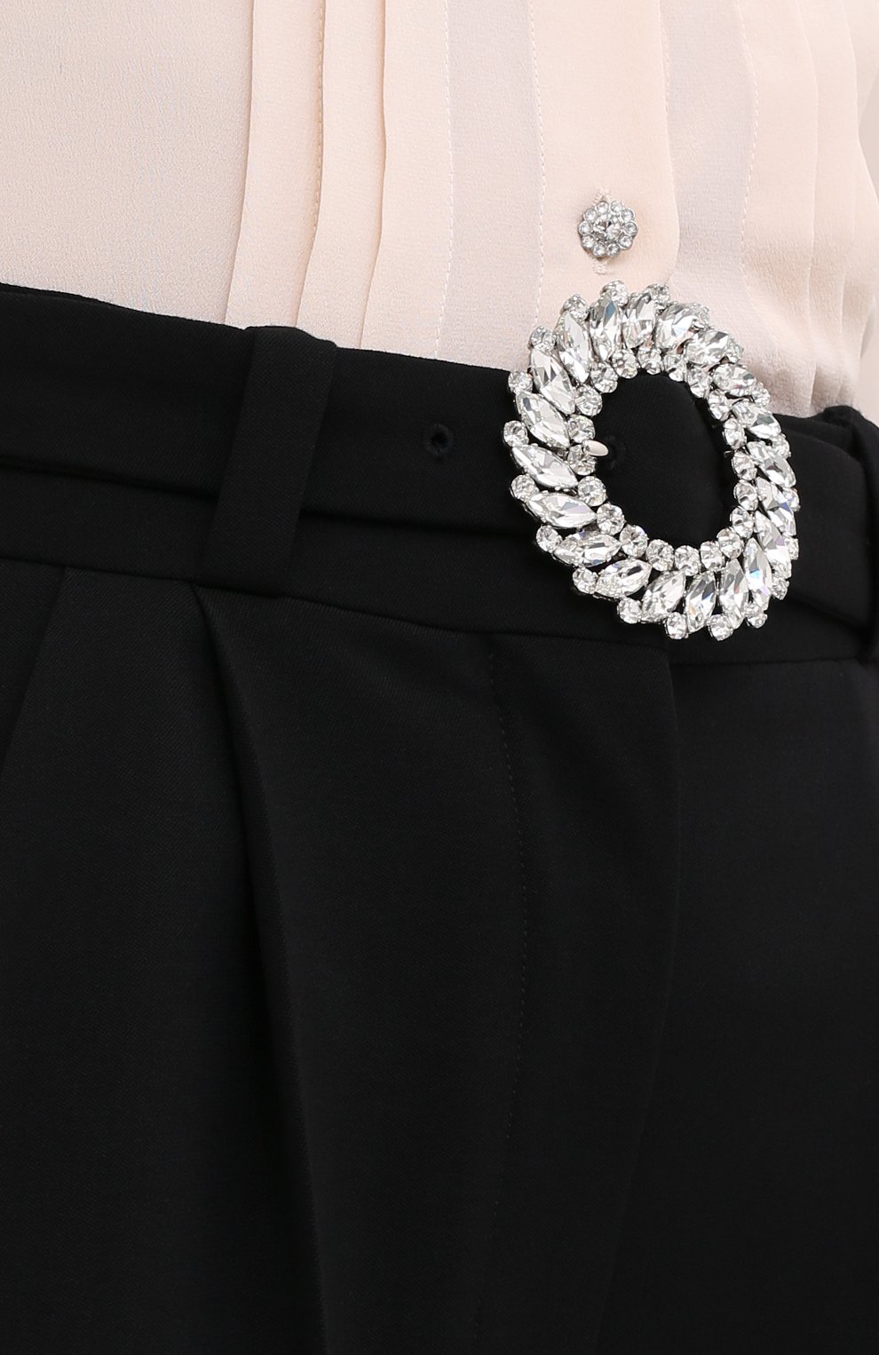 Шерстяные брюки MIU MIU, арт. MP1404-1R1-F0002, фото 5